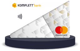 Komplett Bank Mastercard kortbild